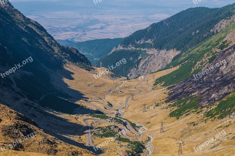 Serpentines Landscape Mountain Nature Natural