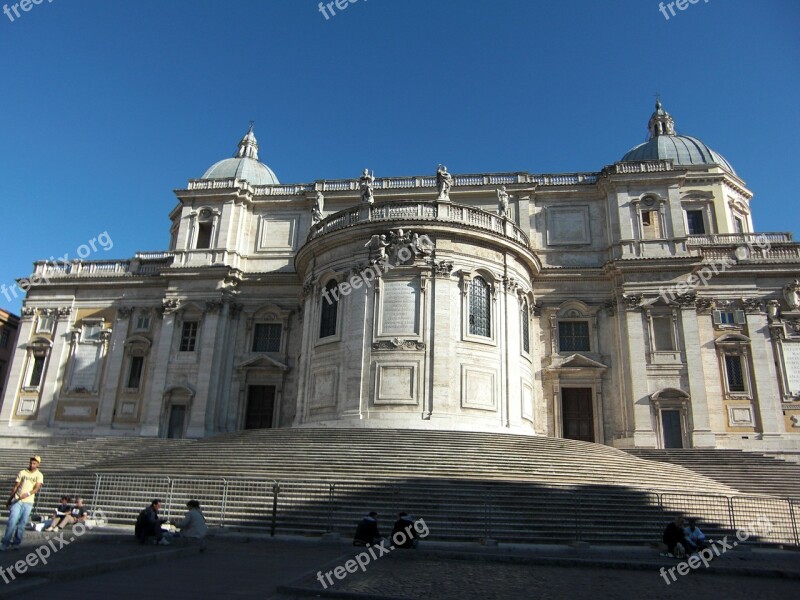 Santa Maria Maggiore Rome Italy Building Architecture