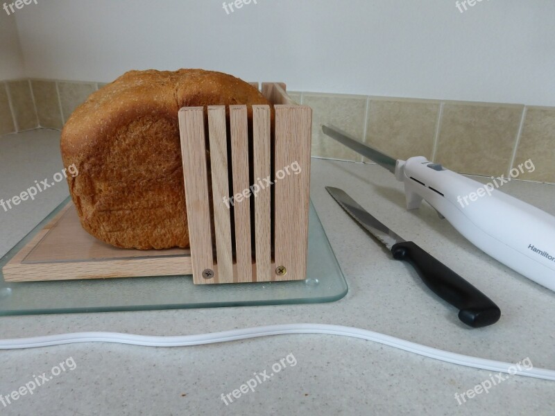 Bread Wheat Loaf Slice Bake