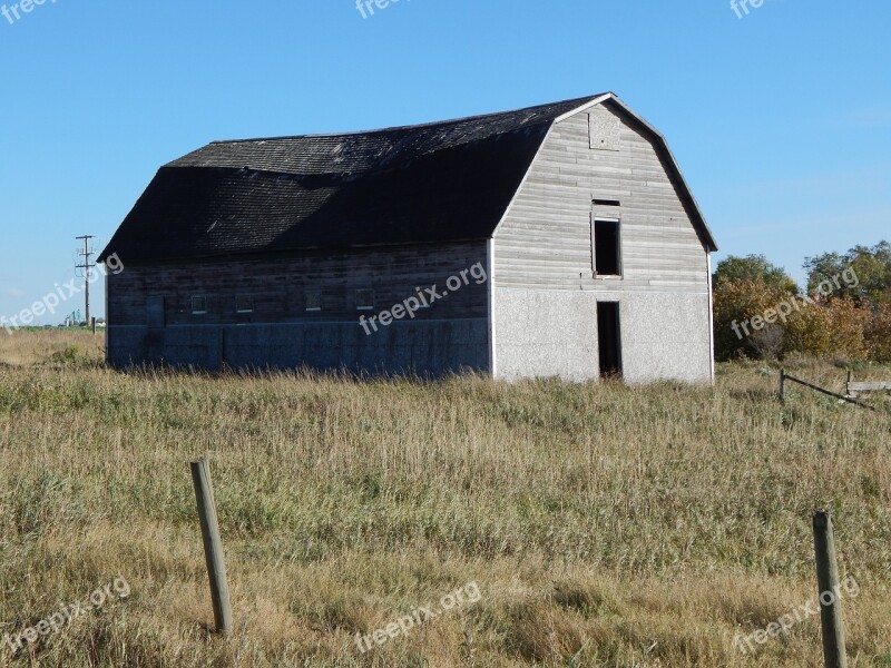 Barn Old Rustic Farm Wooden