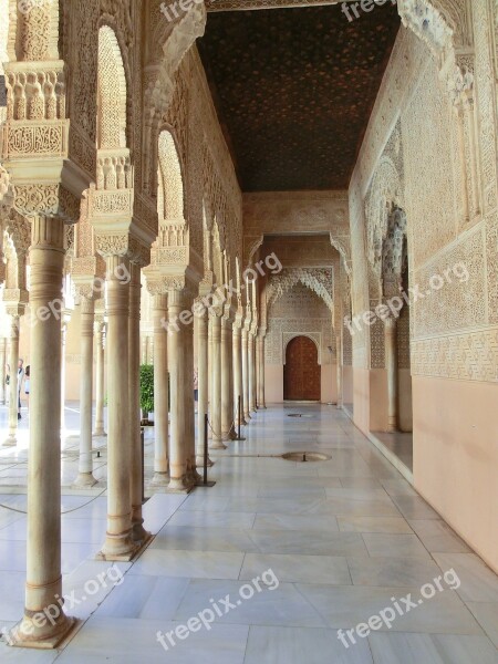 Alhambra Nasridenpalast Spain Andalusia Granada