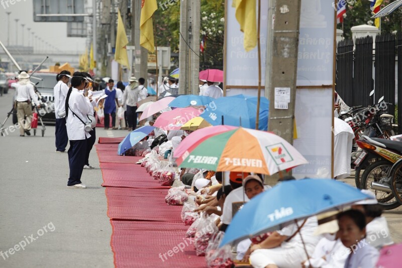 Thailand Buddhists Thai Praying Prayer