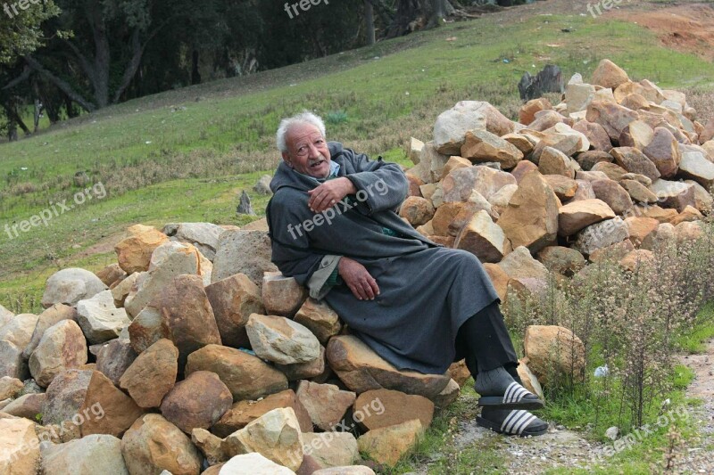 Tunisia Man Portrait Person Male