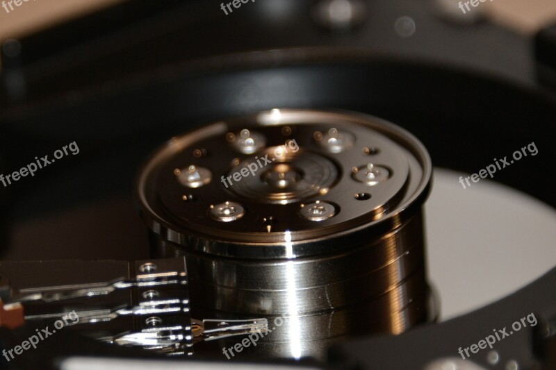 Hard Drive Hardware Hdd Macro Inner Workings