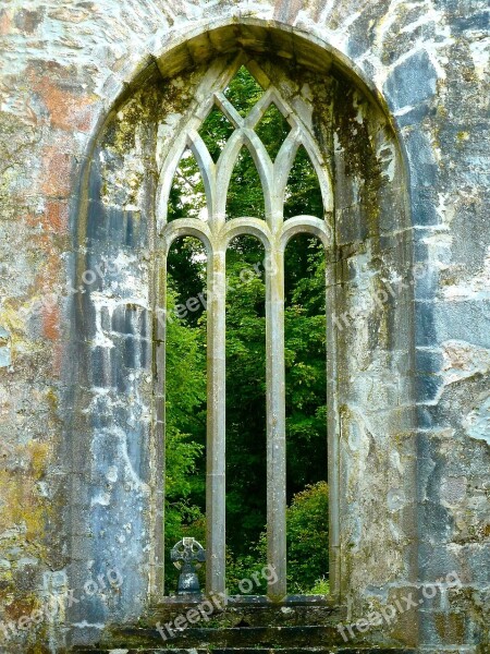 Window Cathedral Outlook Architectural Arch