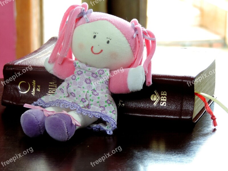 Rag Doll Doll Child Bible Teach