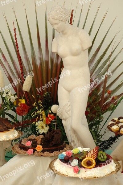 Buffet Sculpture Wedding Free Photos