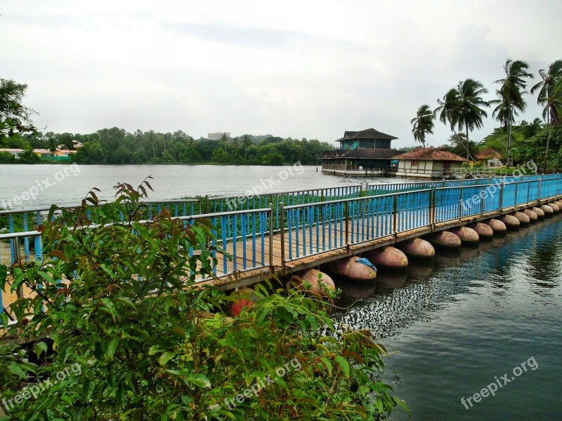 Veli Village Bridge Water Island