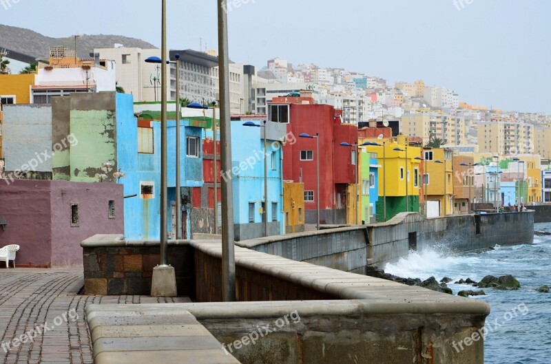 Gran Canaria City Sea Beach Free Photos