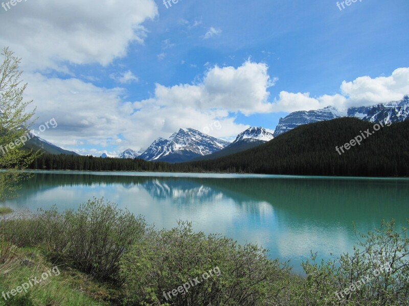 More Mountains Landscape Water Blue