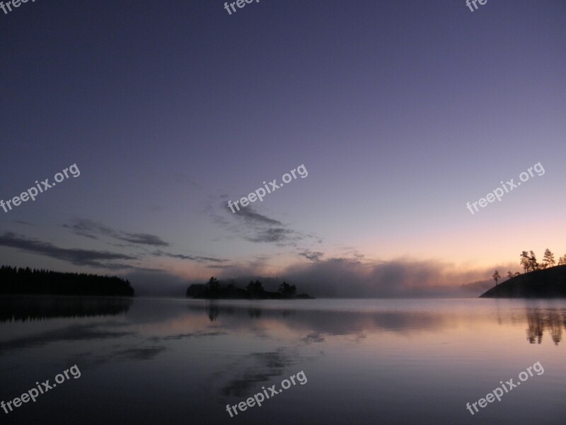 Finnish Savonlinna Saimaa Nature Sky