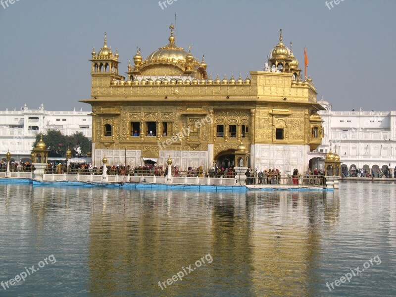 Golden Temple Religious India Temple Religion