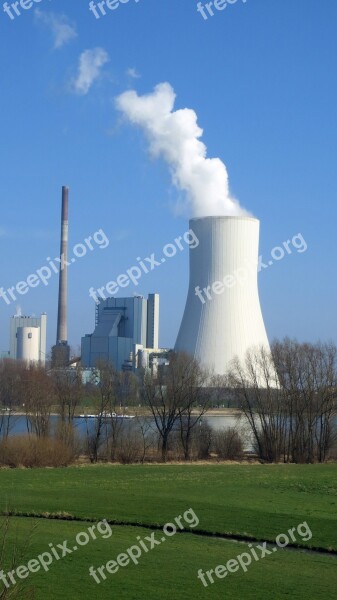 Industry Smoke Cooling Tower Power Plant Environmental Protection