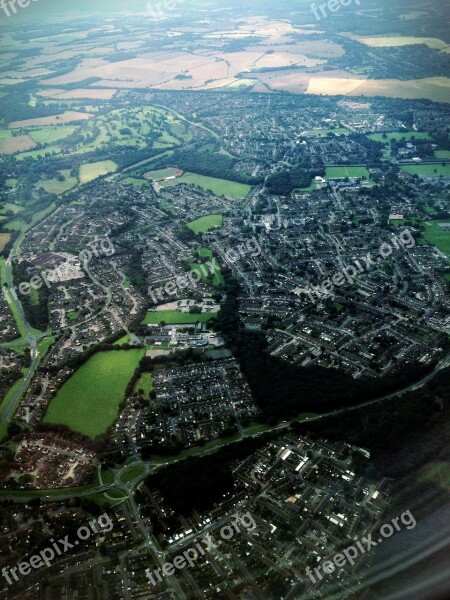 Birdseye View Aerial Travel Sky