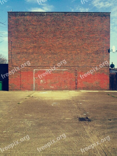 Urban Street Wall Football Sport