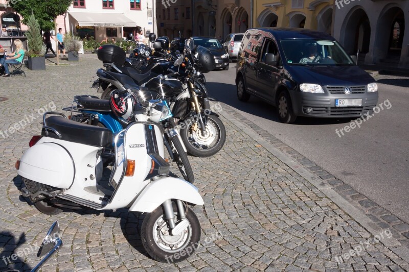 Motor Scooter Vespa Cult Motorcycles Park