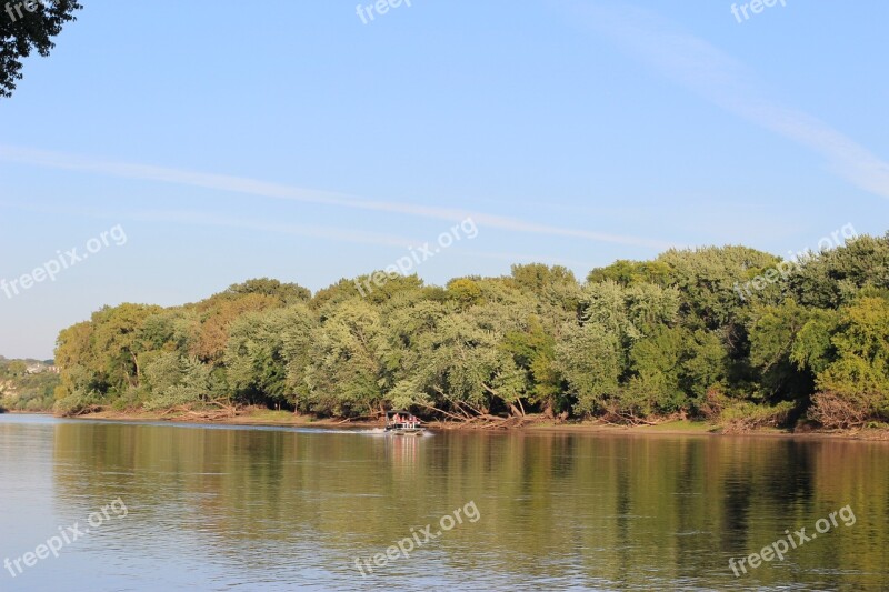 Mississippi River Water Forest Nature