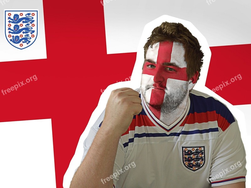 Soccer Fan England Football Sport