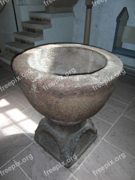 Baptism Baptismal Font Protestant Religion Church