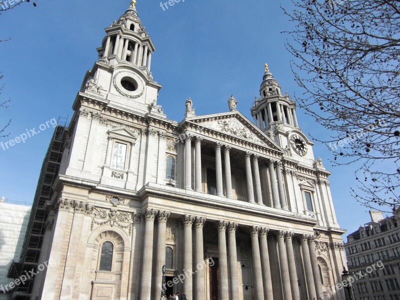 London Church Monument United Kingdom Architecture