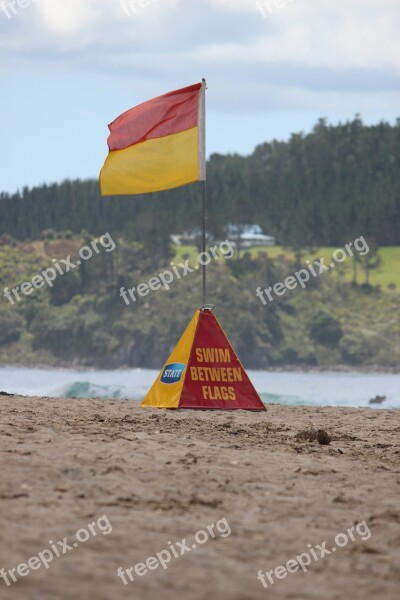 Lifeguard Lifeguard Flag Life Saver Flag Beach