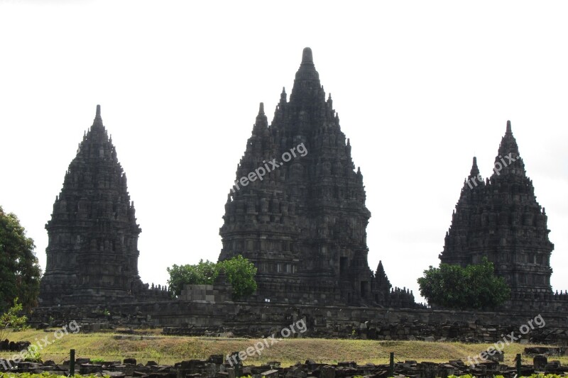 Candi Architecture Ancient Asian Indonesia