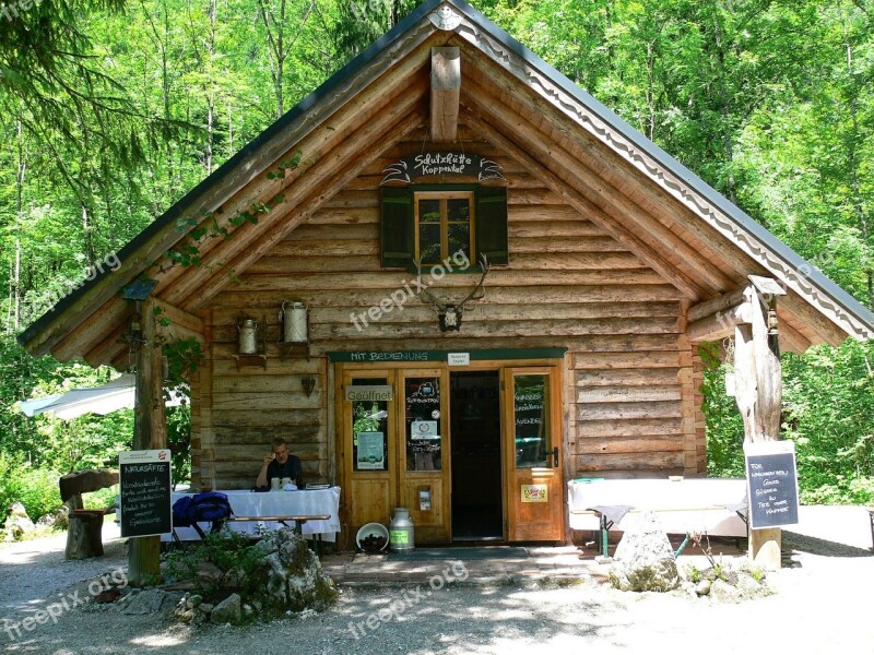 Hut Log Cabin Koppentraun Koppen Valley Refuge