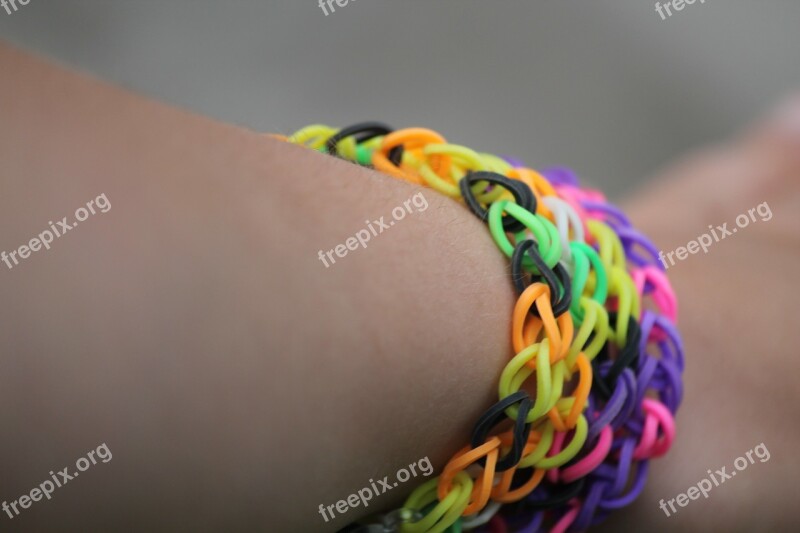 Loom Arm Bracelet Hand Wrist