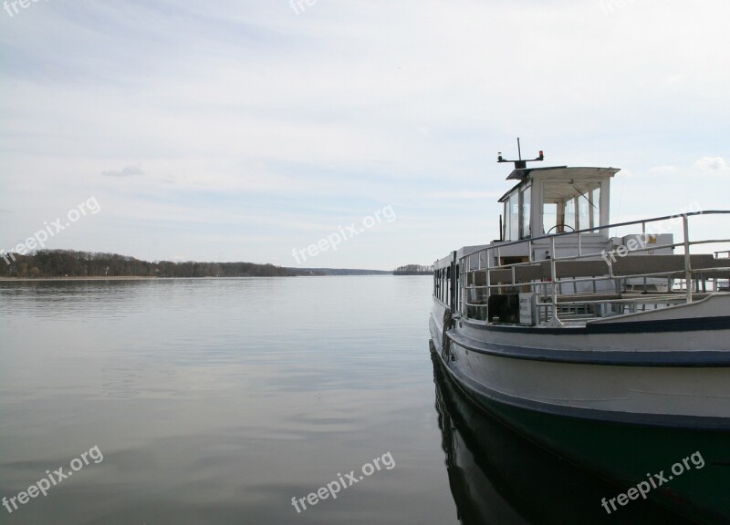 Steamer Lake Seafaring Boat Trip Water