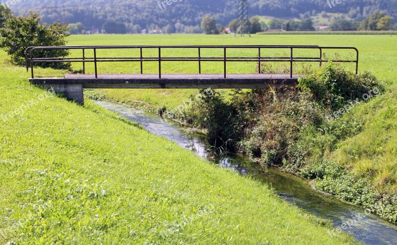 Bridge Web Transition Water Nature