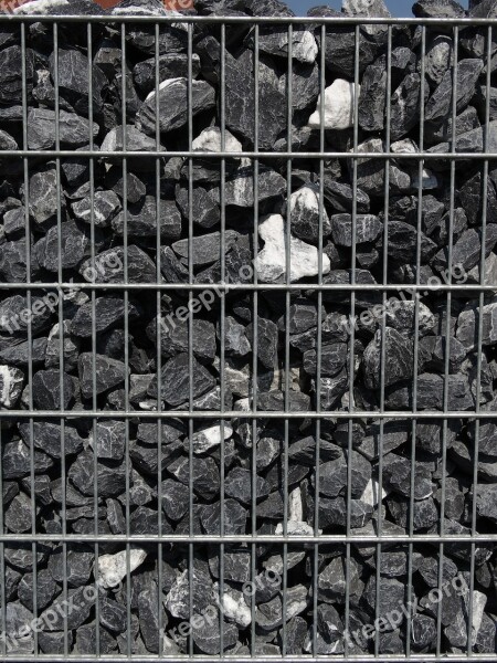 Grid Stones Structure Wall Stone Wall