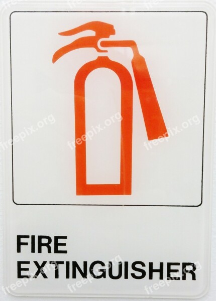 Fire Extinguisher Fire Extinguisher Sign Symbol