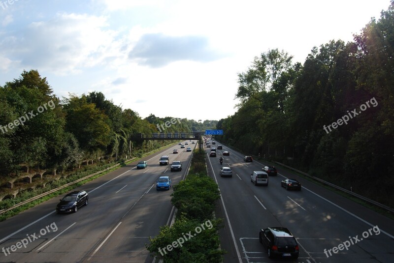 Highway Expressway Roadway A40 Traces