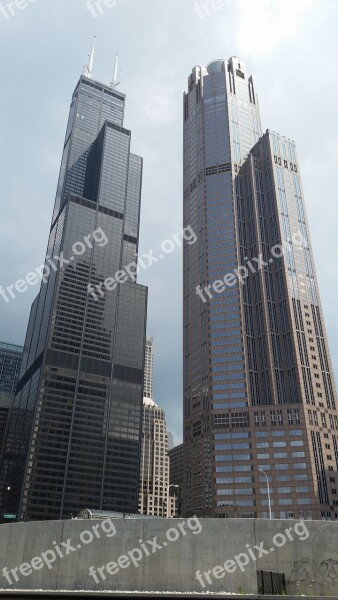 Chicago Sears Tower Tower City Illinois