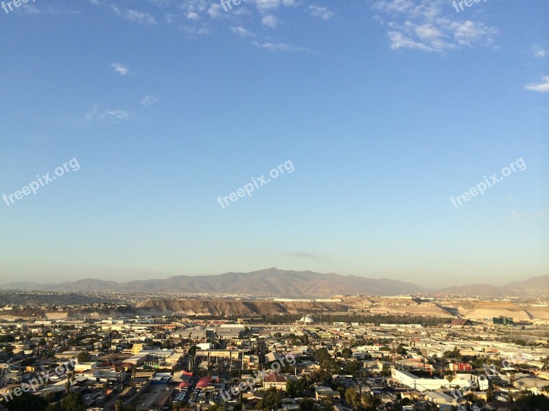 City Tijuana Mexico Baja Country