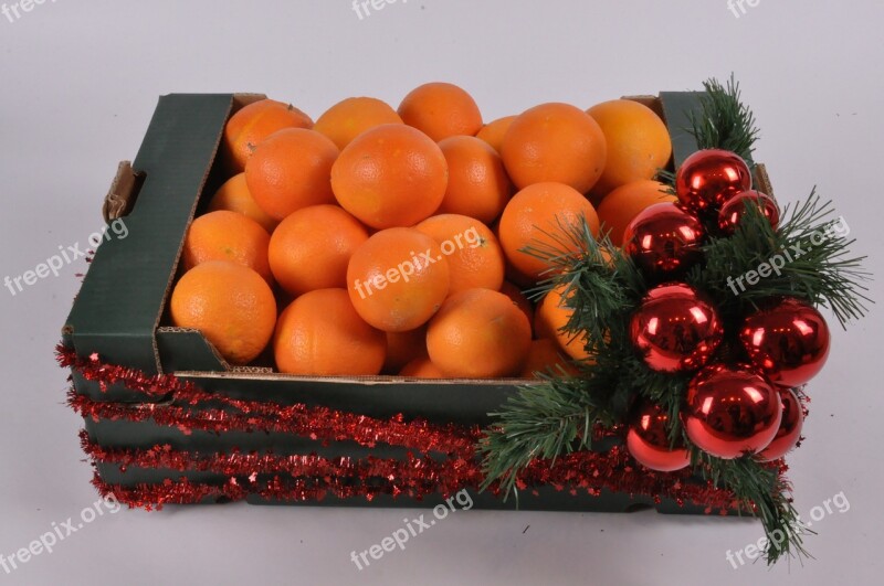 Oranges Christmas Fruit Christmas Free Photos