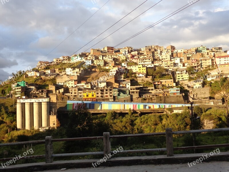 Hill Quito Ecuador Capital Pichincha