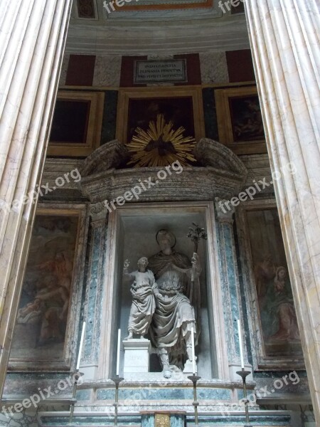 Pantheon Italy Rome Architecture Roman