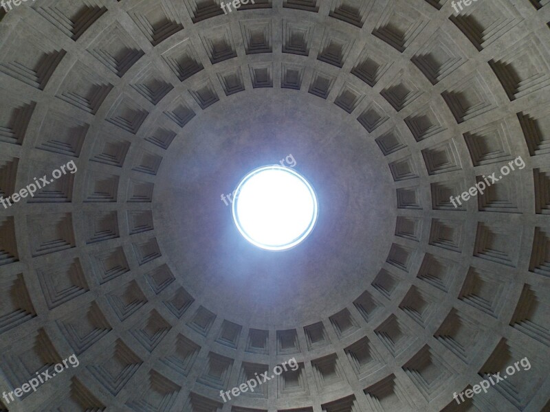 Pantheon Italy Rome Architecture Roman