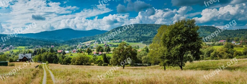 Mountain Mountains Top Landscape Sky