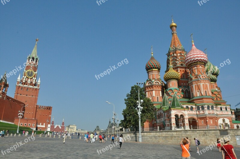 Moscow Kremlin Clock Free Photos