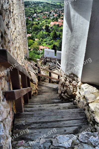 Stair Castle Hungary Csókakő Medieval