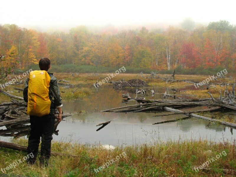 Backpack Morning Mist Mountain Hiking