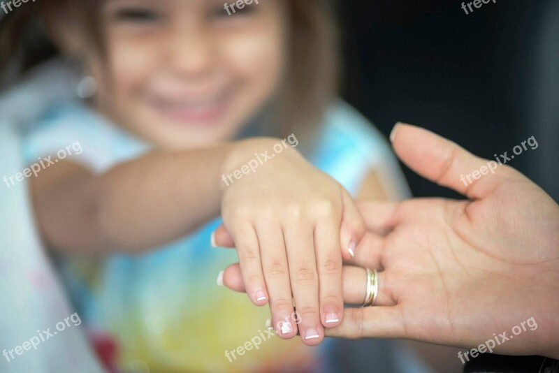 Hands Girl Hand Innocence Beauty