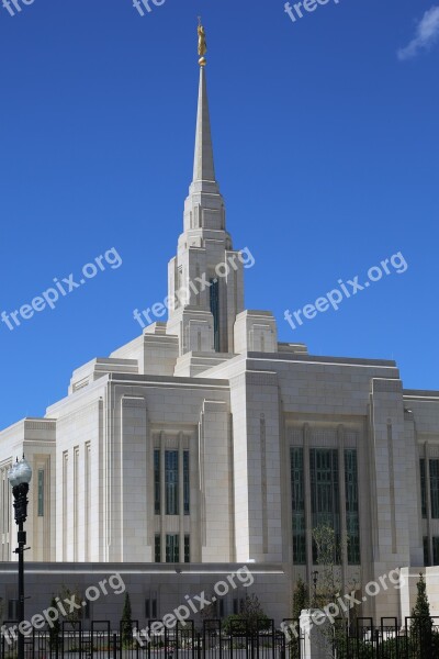 Salt Lake City Church Utah Landmark Religious