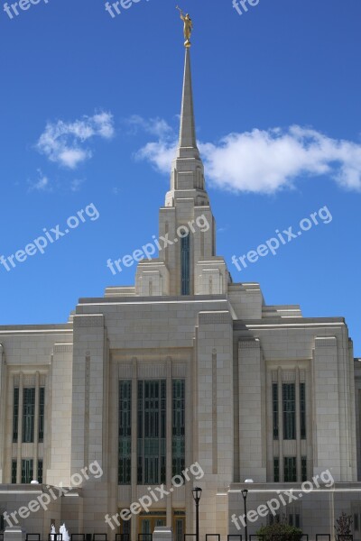 Salt Lake City Church Utah Landmark Religious