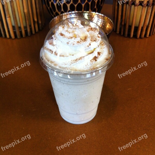 Coffee Drink Cream Cold Cup