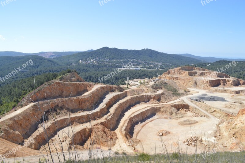 Quarry Mountain Earth Engineering Free Photos