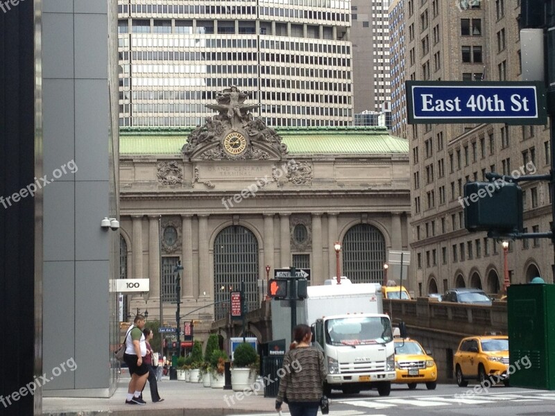 Grand Central Station New York City Train Station Station New York