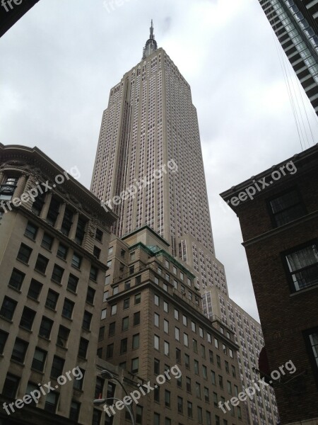 Empire State Building New York City Architecture City Empire